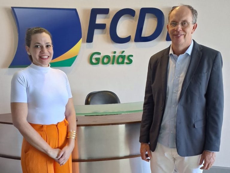 federacao recebe visita institucional do presidente da cdl morrinhos