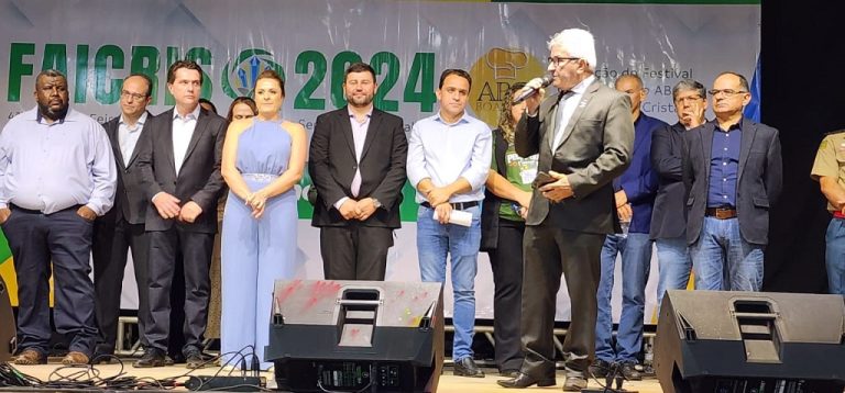 faicris valdir ribeiro enaltece comercio de cristalina e o potencial economico da cidade